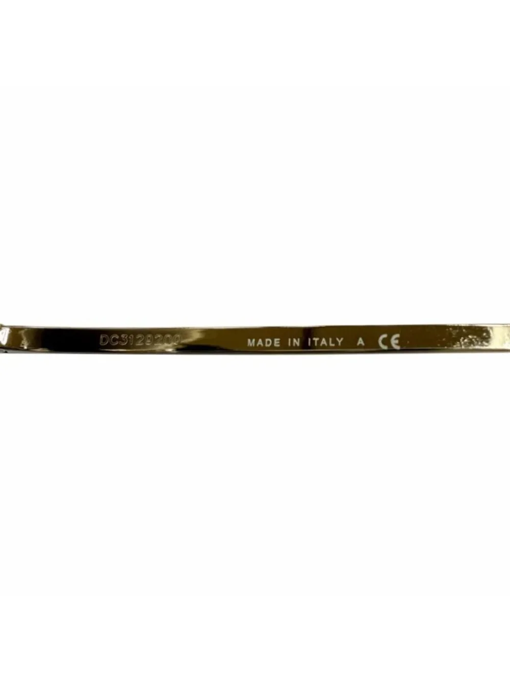 Chanel CC Logo Sunglasses Gold Brown Gradient 55 19 Demo Lens Eyewear